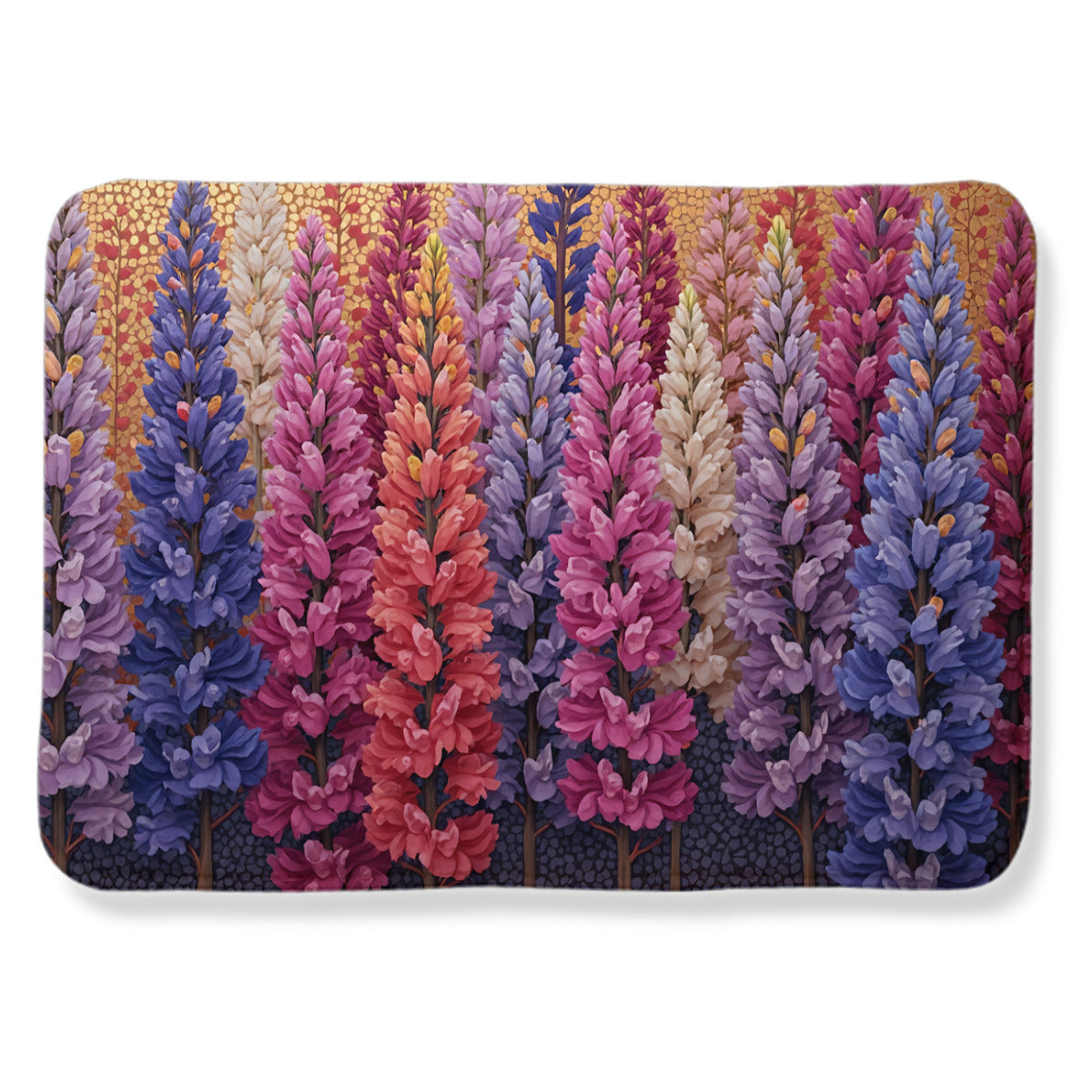 Lupine Field Area Rug - Floral Design - Area Rug - VibVie