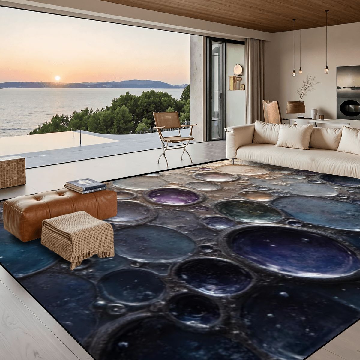 Abyssal Depths - Area Rug 120"x96"