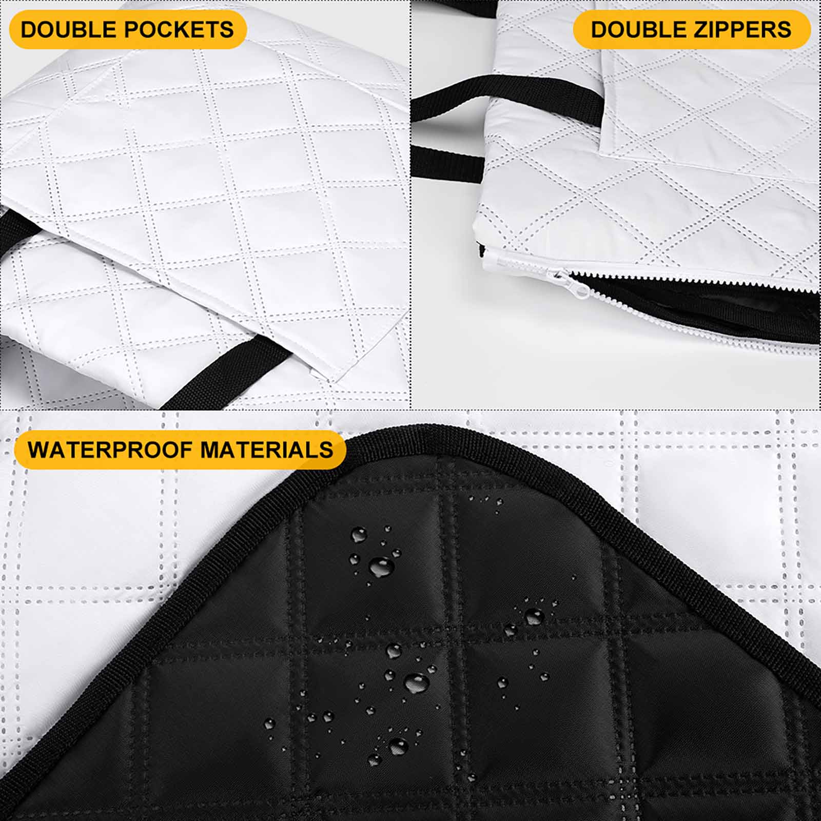 Aqua Marble Picnic Blanket Bag - Modern Convertible Outdoor Mat
