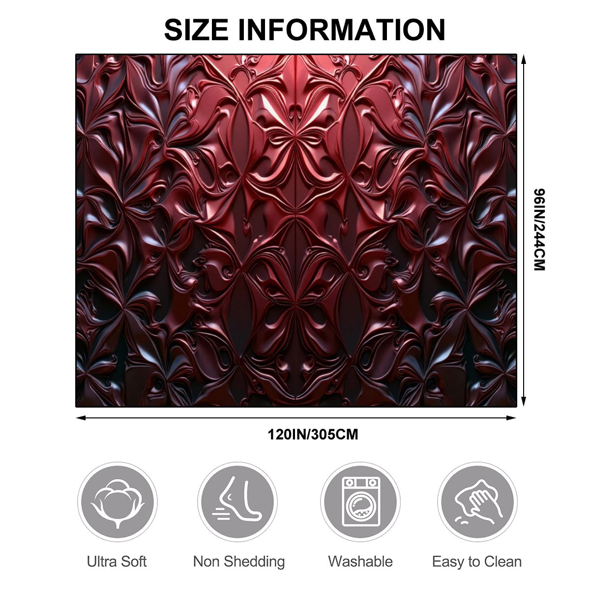 Ruby Shag Velvet Carpet for Modern Homes - Rugs & Mats - VibVie