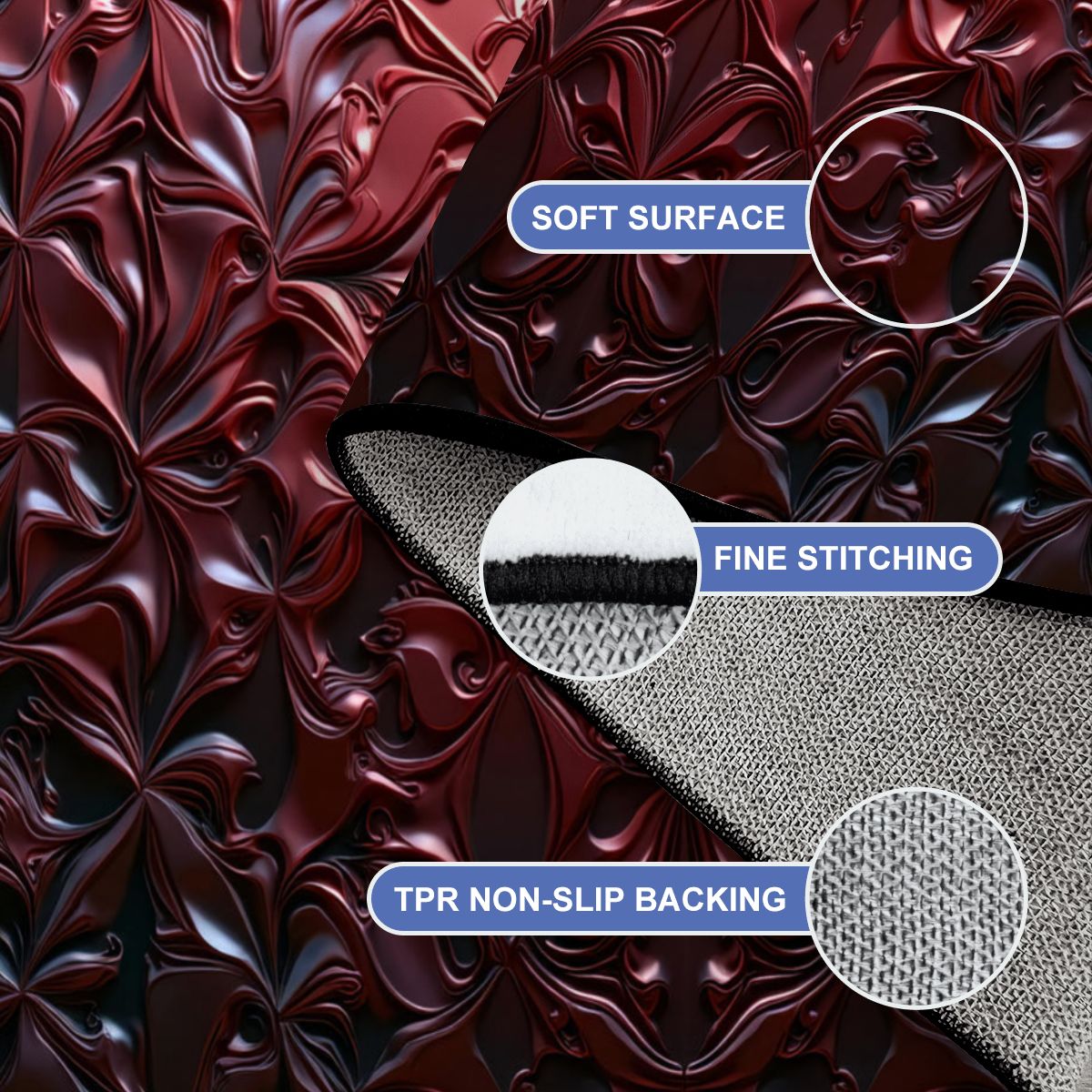 Ruby Shag Velvet Carpet for Modern Homes - Rugs & Mats - VibVie