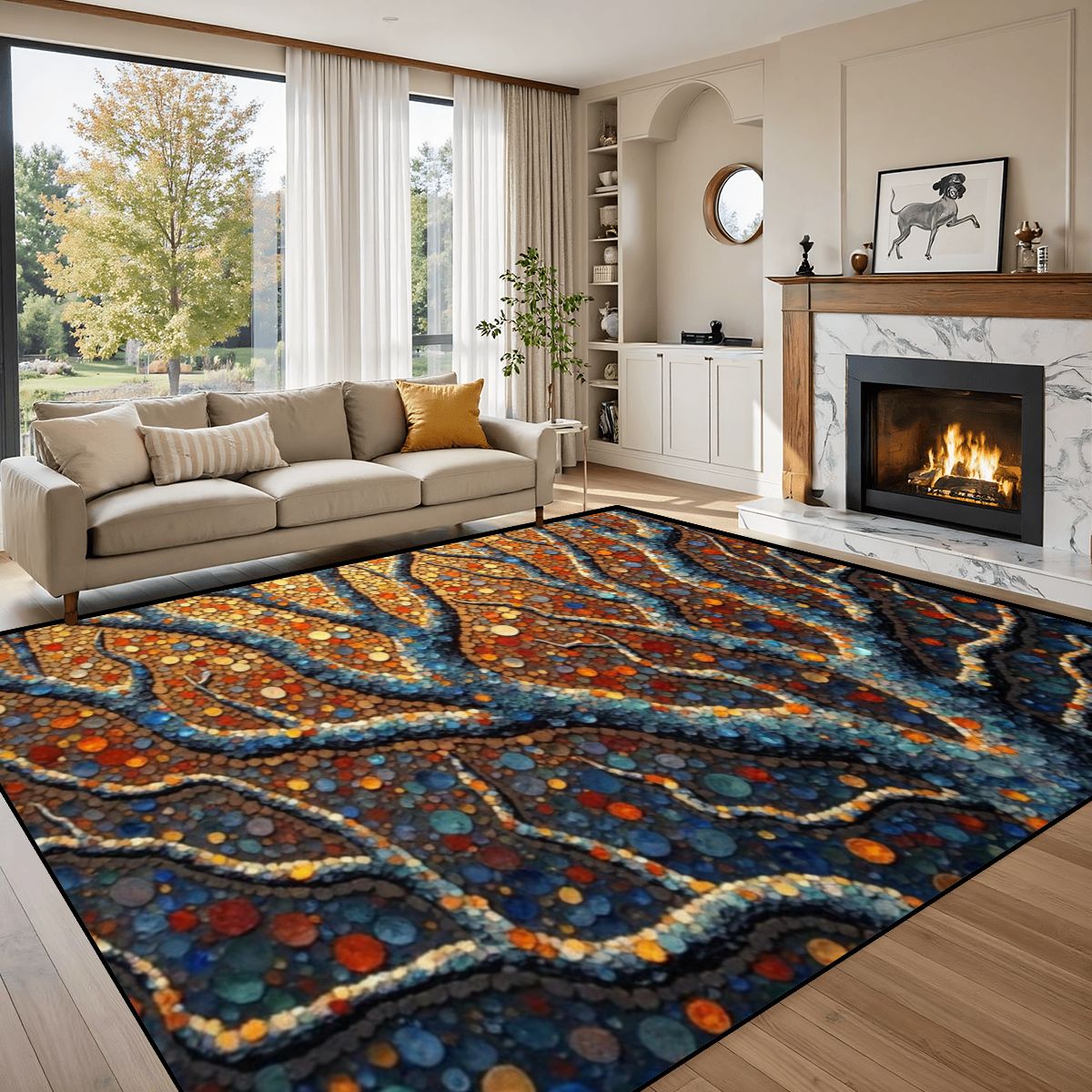 Alfombra Majestic Spectrum - 304 x 244 cm