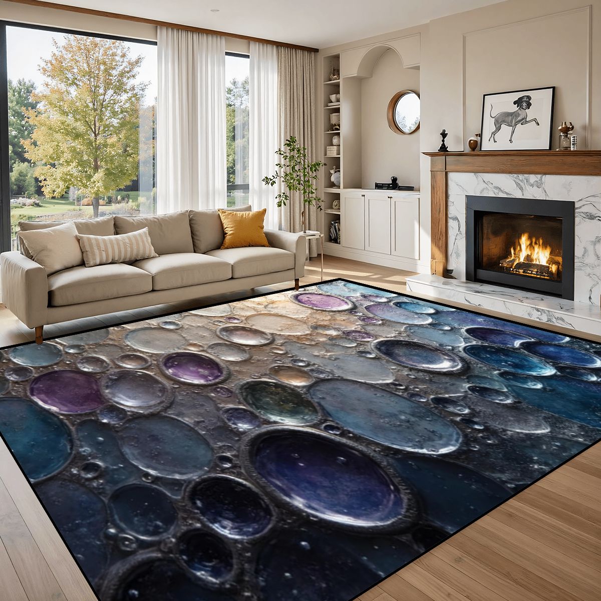 Abyssal Depths - Area Rug 120"x96"
