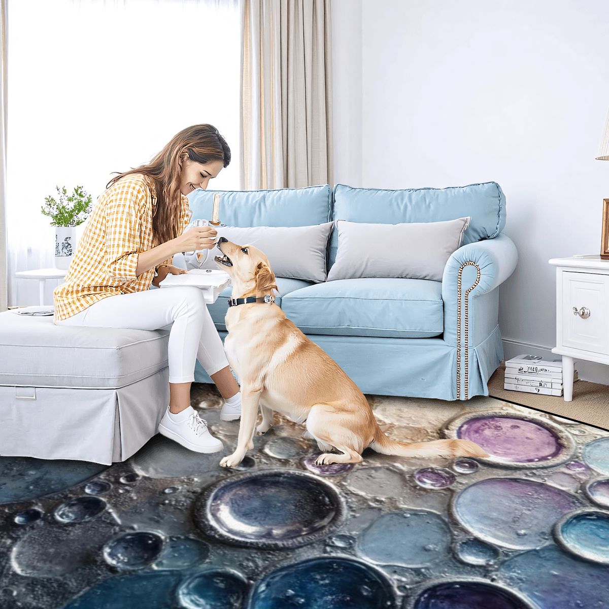 Abyssal Depths - Area Rug 120"x96"