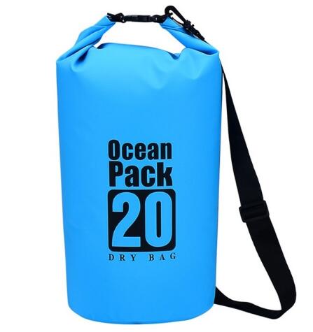 5L 10L 20L waterproof bag dry bag Sack Pouch Canoe Portable Dry Bags backpack for Boating Kayaking Camping Rafting HikingBicycle -  - VibVie