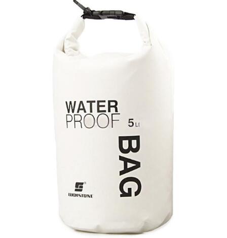 5L 10L 20L waterproof bag dry bag Sack Pouch Canoe Portable Dry Bags backpack for Boating Kayaking Camping Rafting HikingBicycle-Home Storage Essentials-VibVie