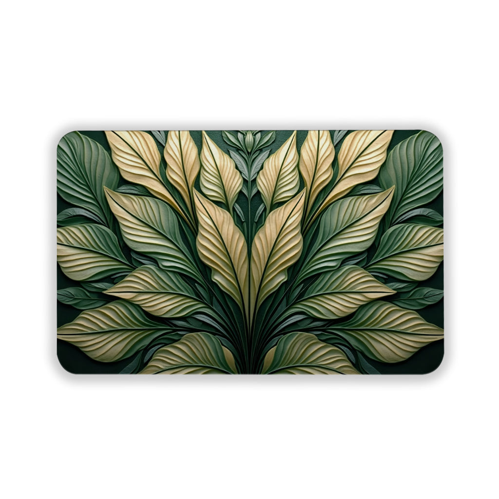 Tropical Leaf Entryway Mat - Area Rug - VibVie Rug