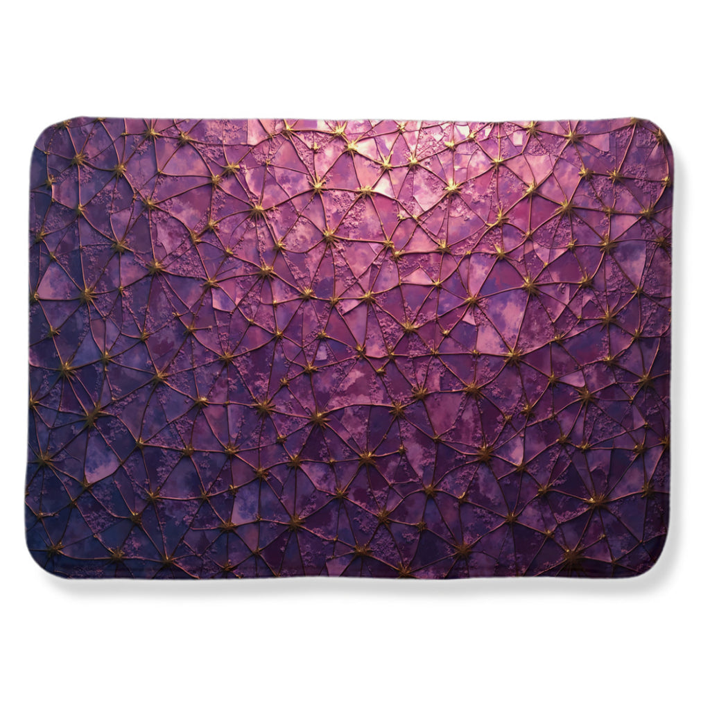 Amethyst Geometric Area Rug - Abstract Purple - Area Rug - VibVie