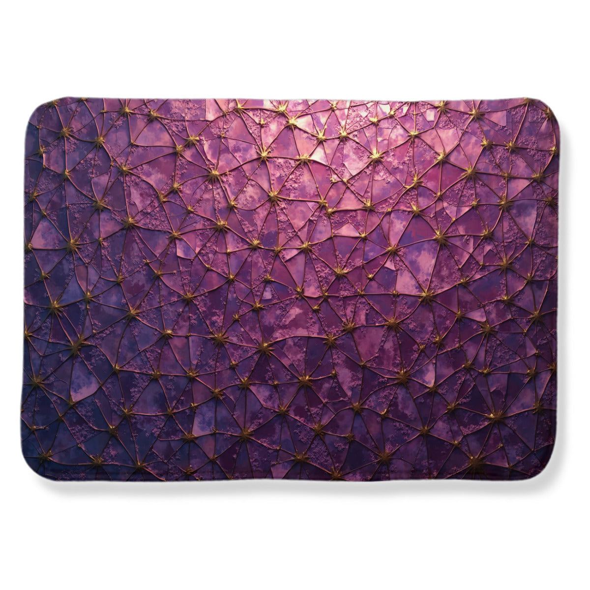 Amethyst Geometric Area Rug - Abstract Purple - Area Rug - VibVie