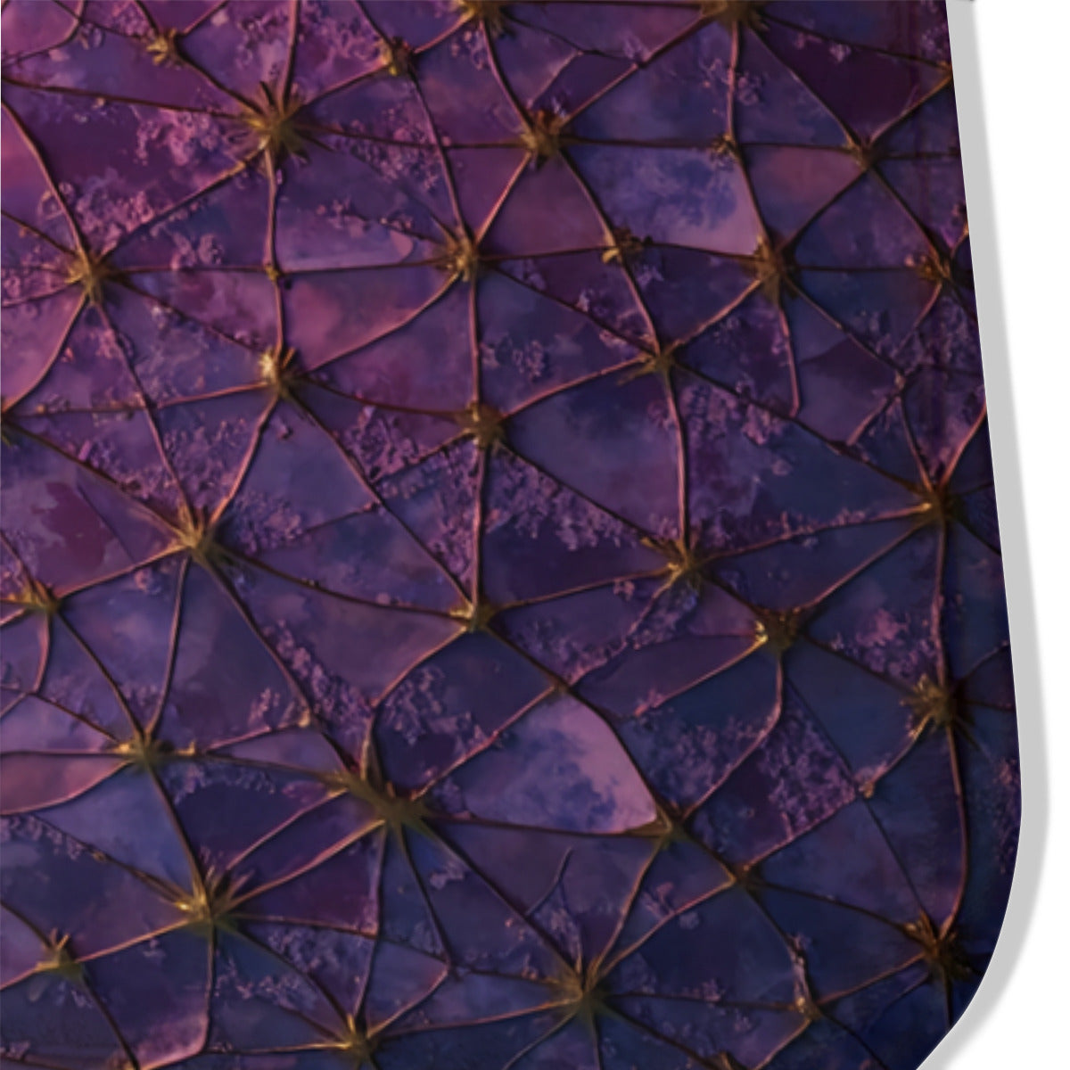 Amethyst Geometric Area Rug - Abstract Purple - Area Rug - VibVie