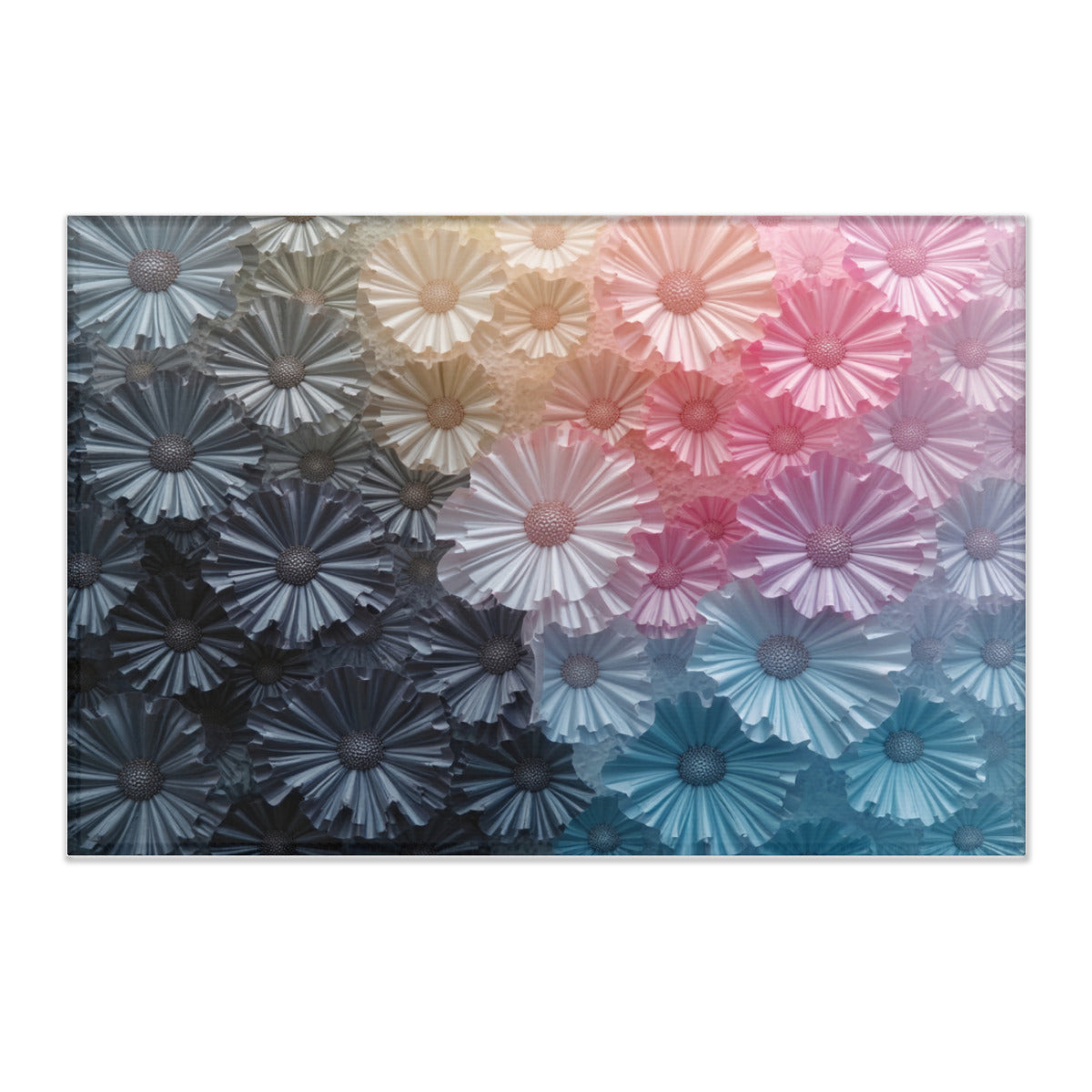 Amethyst Leaf Rug - Modern Botanical Area Rug - Area Rug - VibVie