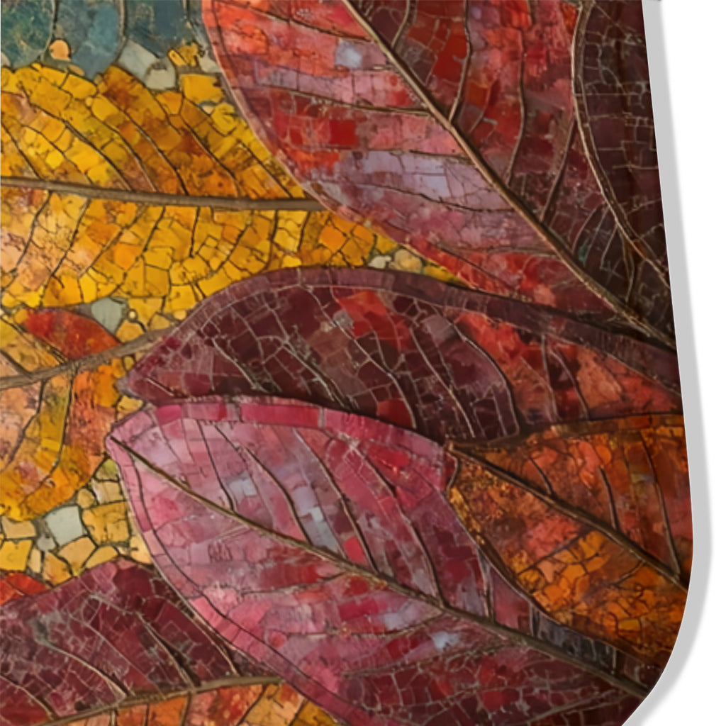 Autumn Mosaic Leaf Area Rug - Area Rug - VibVie