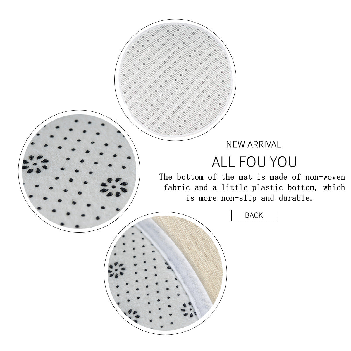 Kaleidoscope Round Rug: Stained Glass Style - Area Rug - VibVie Rug