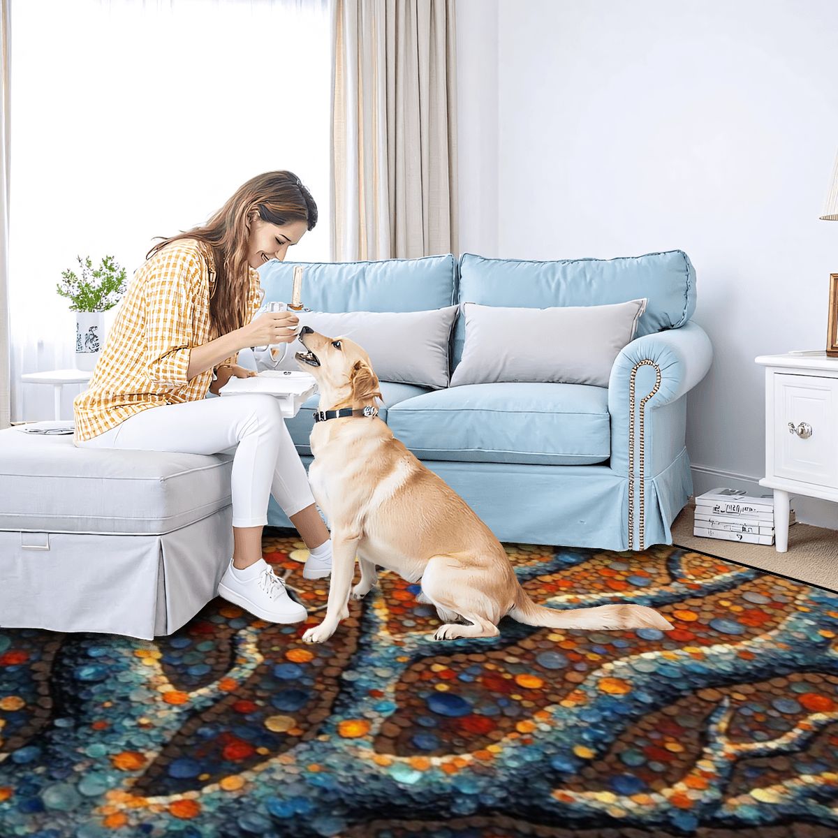 Alfombra Majestic Spectrum - 304 x 244 cm